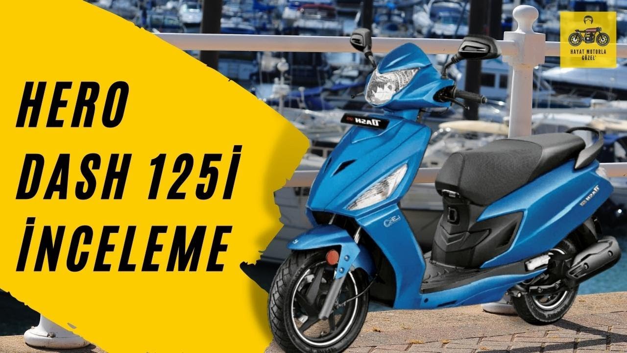 125cc Scooter İnceleme | Hero Dash 125i Sürüş Testi | Hayat Motorla Güzel