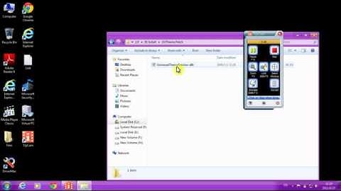 How to change windows 7 taskbar color
