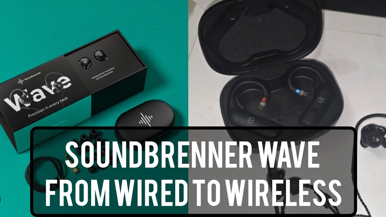 Turning the Soundbrenner Wave IEM from wired to wireless - YouTube