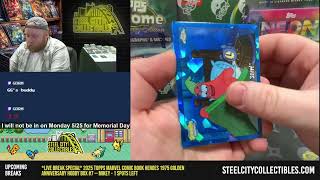 2025 Topps Chrome Spongebob Sapphire Edition Box -- Random Pack Group Break #5 -- Mikey