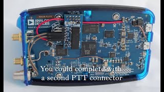 Adalm Pluto SDR dual PTT switching board integration