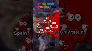 Was Your Country Ever Accidentally Nuked? #mapping #europe #nuke #spain