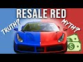 Is a RED Ferrari Really More Expensive?  Resale Red Myth or Fact