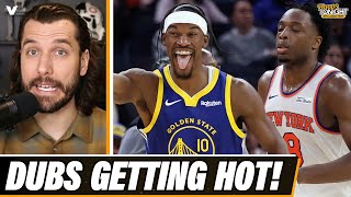 Warriors-Knicks Reaction: Jimmy Butler getting HOT at the right time for Warriors | Hoops Tonight