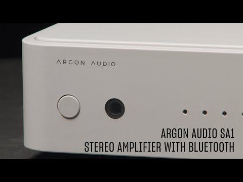 Argon Audio SA1 Stereo Amplifier with Bluetooth - Unboxing