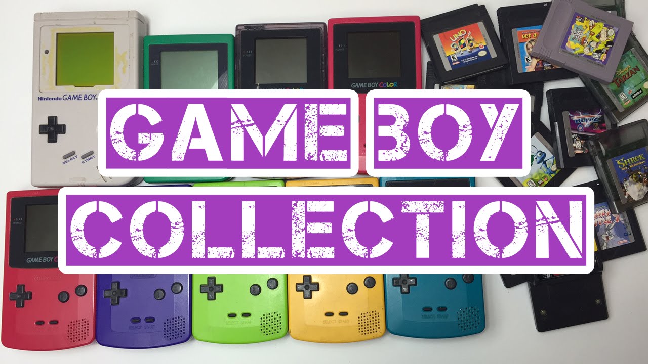 Mi Colección de Nintendo Game Boy YouTube