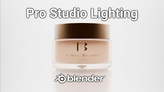 How to Make Simple Studio Lighting | Blender Product Rendering Series