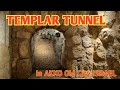 The Templar Tunnel in Old Akko in Israel/ Acre