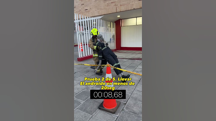 Reto BOMBEROS*2 de 5 pruebas