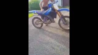 Yz 125 start up