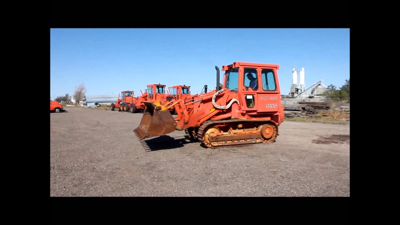 1991 John Deere 555G crawler loader for sale | sold at auction November 20, 2012