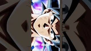 Ultra Instinct Goku Mastered #shorts #ytshorts #khush