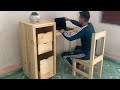 Amazing Innovative Woodworking Design Ideas Multi Functional Furniture Cheap From Old Pallets - DIY