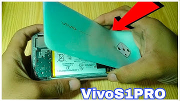 Vivo S1 Pro Disassembling And Easy Ways to Open without Any Damage
