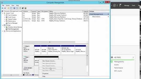 Creating a Virtual hard Disk in Sever 2012 R2 - Etechtraining.com