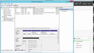 Creating a Virtual hard Disk in Sever 2012 R2 - Etechtraining.com