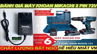 🔴Cách Sử Dụng MÁY KHOAN MAKITA 72V Hai Pin Cực Dễ Hiểu.