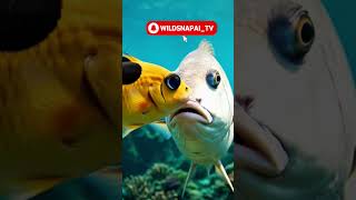 Sabre-Toothed Blenny – The FAKE Cleaner Fish! 🐟😈 (Bites Instead of Cleaning)