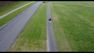 Drone footage and longboarding in Phoenix Park | Dublin