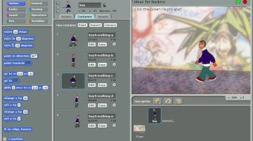 scratch squeak ubuntu904 programming platform projects edting image sprites-3