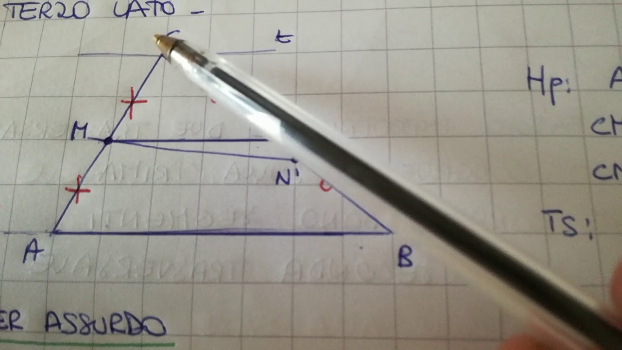 Teorema dei punti medi