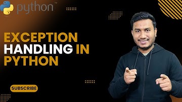 Exception Handling in Python  | The Complete Python Course | Basic to Advance  | Python Tutorial