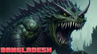 Asking Ai To Create A Godzilla For Each Country