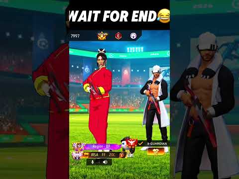 Wait For End😂 #freefire #irsaff #funny