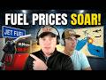 Why Jet Fuel Just Hit $6.84/Gallon | KC-135 Crash &amp; The Iran Conflict Explained
