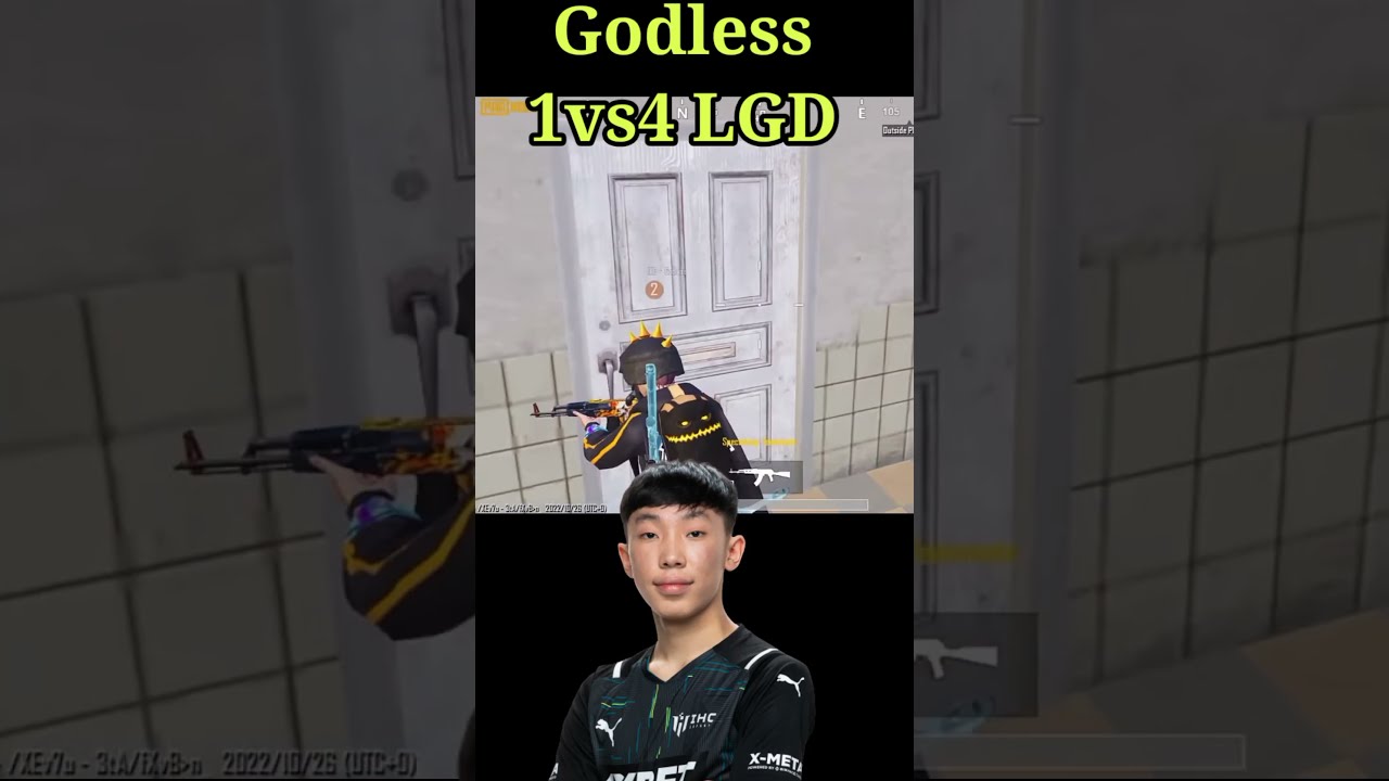 Godless Quick 1vs4 LGD 🔥😳 