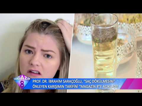 Prof Dr İbrahim Saraçoğlu Saç Dökülmesini Önleyen Karışımın Tarifi Açıkladı