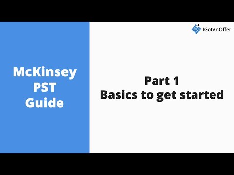 Video: Kuinka kovaa McKinsey PST on?