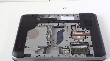 Dell Latitude E5530 Upgrade SSD Drive Memory