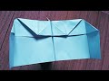 Paper airplane that's flying fast and far Easy / Origami airplane / Paper folding toys 