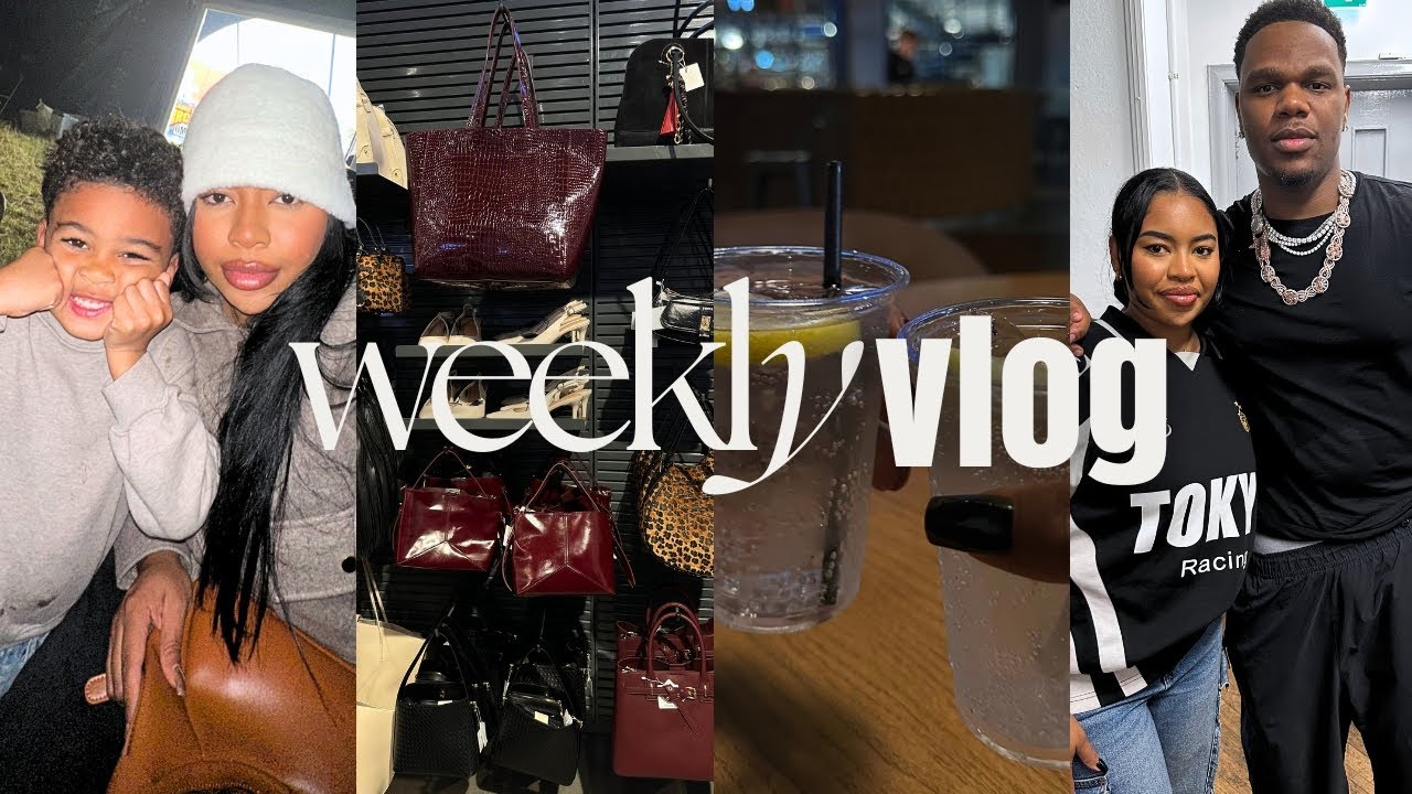 weekly vlog ★ brand events + meeting Fridayy + first time at the circus | chandleralexis