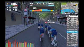 Zwift Racing League: City Showdown - Open Indigo League Division 1 | 1 lap - 31km - ⛰️223m | War