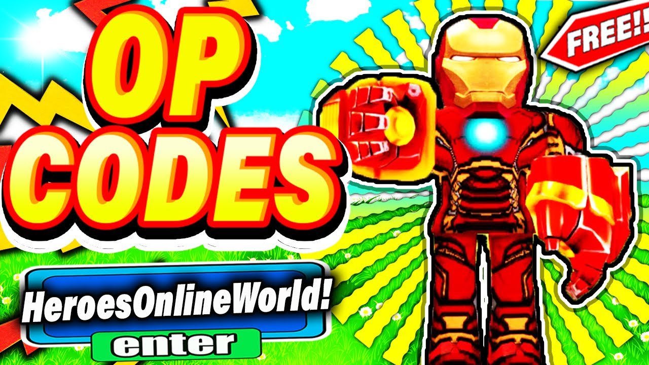 ✨UPDATE✨HEROES ONLINE WORLD CODES - CODE HEROES ONLINE WORLD - HEROES  ONLINE WORLD ROBLOX CODES 