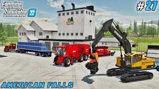 Investment in Heavy Machinery for Logging and Beet Harvesting | American Falls Farm | FS 22 | ep #27