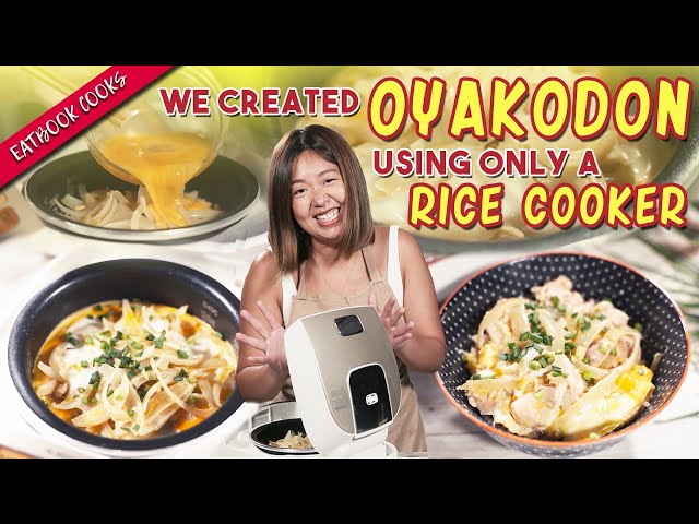 We Made Rice Cooker Japanese Donburi | Eatbook Cooks | EP 13