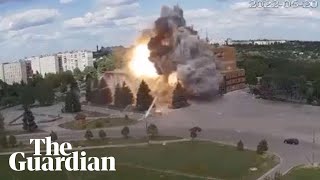 Ukraine: airstrike hits cultural centre in Kharkiv region
