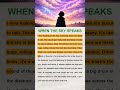 When The Sky Speaks | English Reading &amp; Listening Practice (A2-B1)