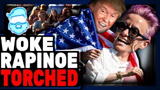 Woke Clown Megan Rapinoe DESTROYED As Anthem KNEELING Woman's Soccer Team EPICLY FAILS At World Cup