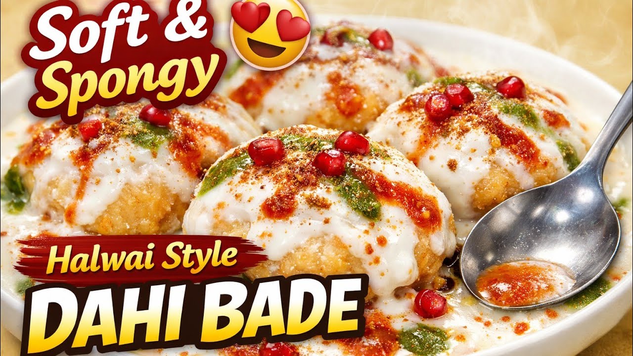 Bazaar Se Bhi Better Dahi Bade | Easy & Tasty Dahi Vada at Home