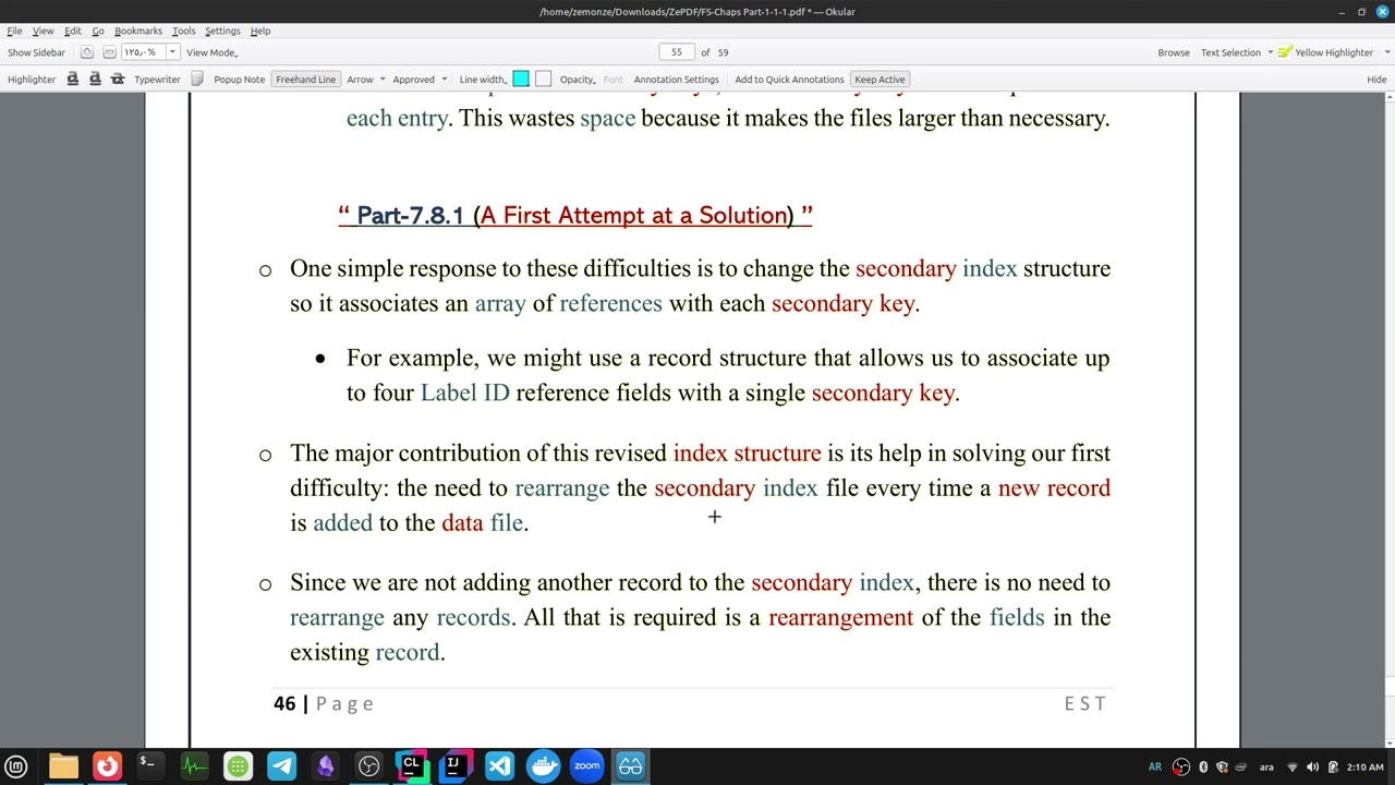 Chapter 7 Part 3   File Structure