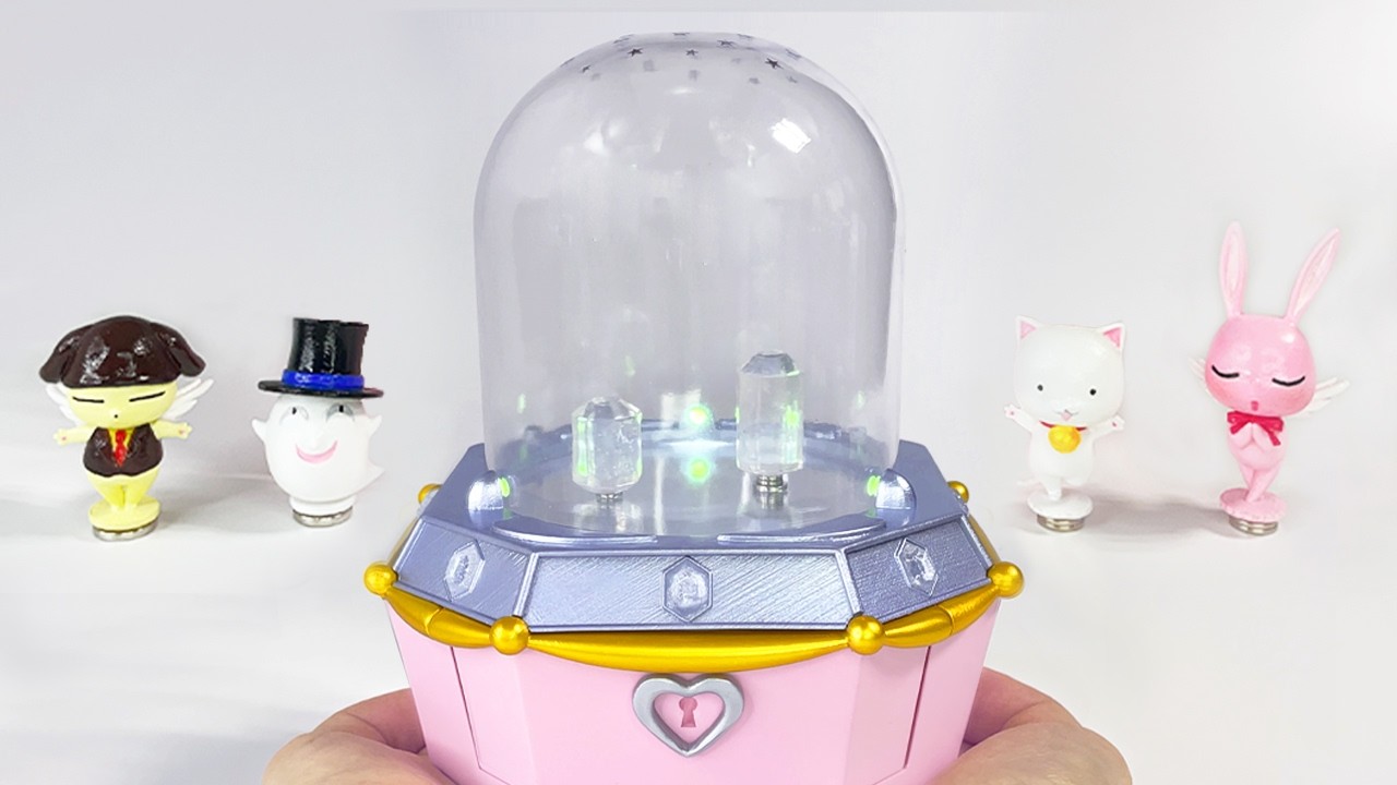 이 정도면 공식 굿즈 아닌가요? 달빛천사 회전 오르골🌕