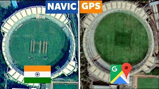 Indian NavIC Vs Google Map GPS |INDIA's Bhuvan Vs USA's GPS | Indian Vs USA Navigation System