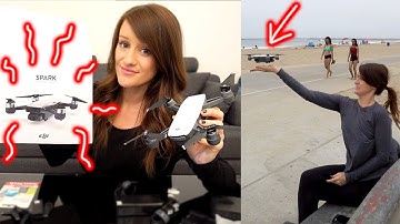 DJI SPARK UNBOXING + TEST FLIGHT! 🚁