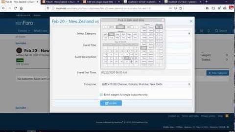 Xenforo 2 addon SportsBet demo v1