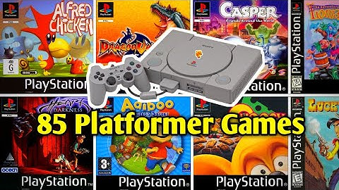 85 Platformer Games for PS1