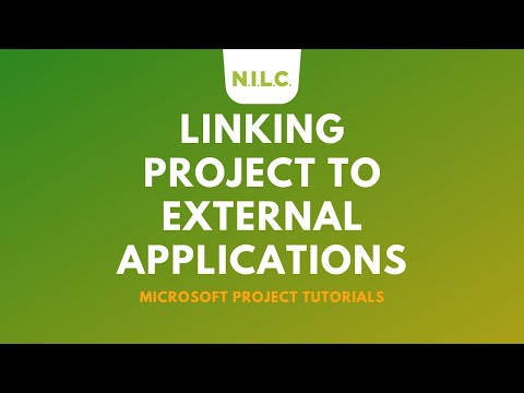 Linking Microsoft Project To Other Microsoft Office Applications